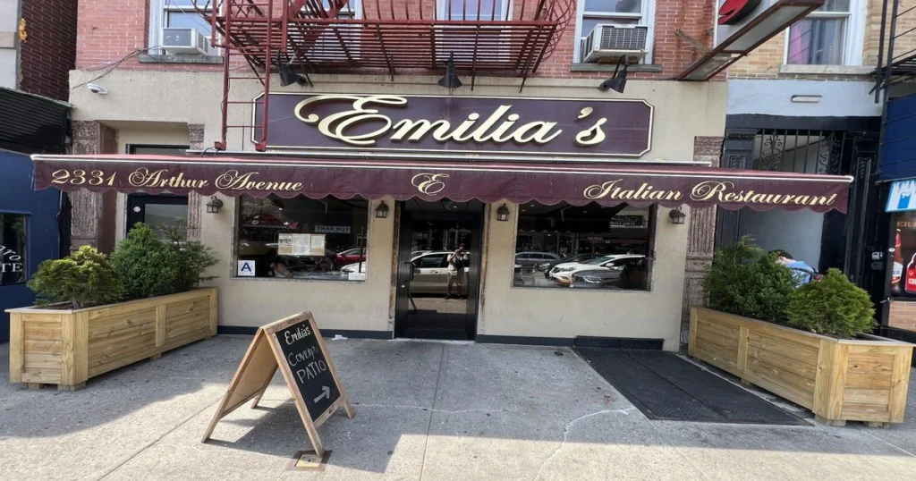 A photo from Emilia's Restaurant