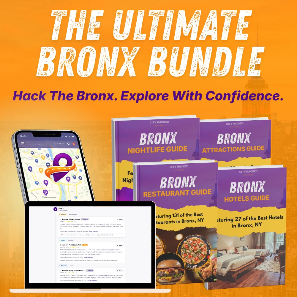 The Ultimate Bronx Bundle featuring the best hotels, attractions, nightlife, and restaurants in the Bronx, NY