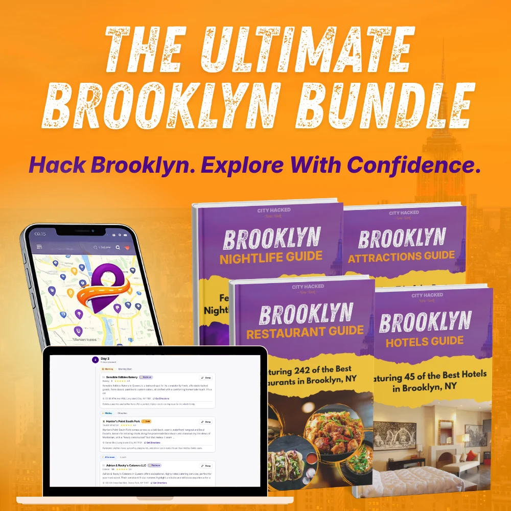The Ultimate Brooklyn Bundle featuring the best hotels, attractions, nightlife, and restaurants in Brooklyn, NY